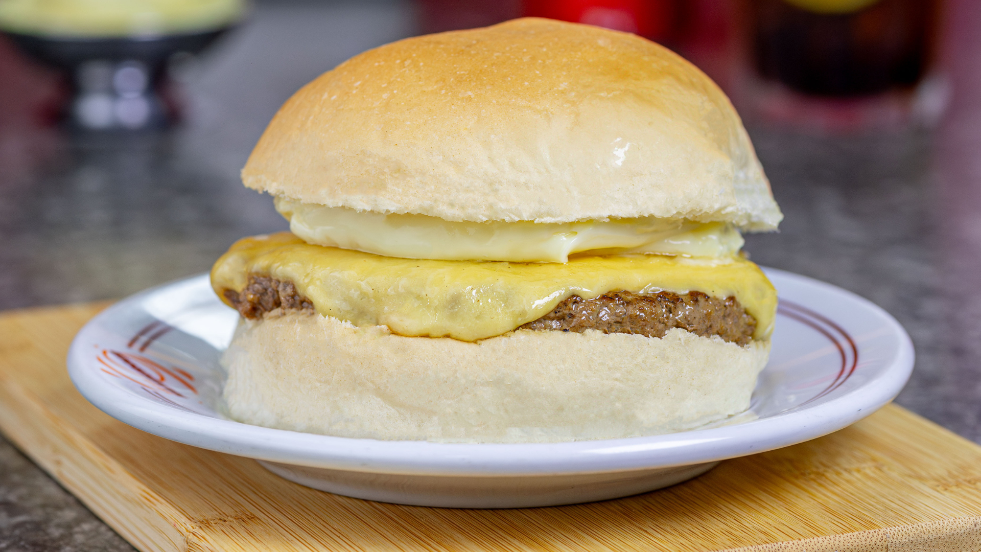 Combo de hamburguer Novo Hamburger desde 1969